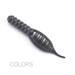 Supercontinent fanatik Lures 80mm/8pcs 55mm/15pcs Soft Lure Fishing Lures Soft Silicone Baits Larva soft bait