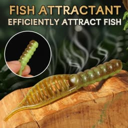 Supercontinent fanatik Lures 80mm/8pcs 55mm/15pcs Soft Lure Fishing Lures Soft Silicone Baits Larva soft bait