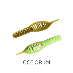 Supercontinent fanatik Lures 80mm/8pcs 55mm/15pcs Soft Lure Fishing Lures Soft Silicone Baits Larva soft bait