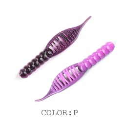 Supercontinent fanatik Lures 80mm/8pcs 55mm/15pcs Soft Lure Fishing Lures Soft Silicone Baits Larva soft bait