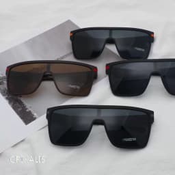 CRIXALIS Fashion Polarized Sunglasses For Men Square Oversized Anti Glare Driver Mirror Sun Glasses Women UV400 Goggles Male