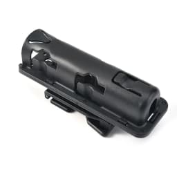 360 Degree Rotating Baton Stand Plastic Black Telescopic Baton Holster Safe Defense Kit Police Equipment Accessories Tactical