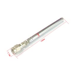 Replacement Telescopic Antenna SMA Male for Radio TV DIY 100mm/120mm/132mm/164mm/205mm/210mm NEW Radio Aerial