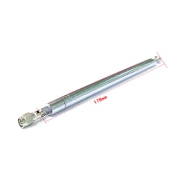 Replacement Telescopic Antenna SMA Male for Radio TV DIY 100mm/120mm/132mm/164mm/205mm/210mm NEW Radio Aerial