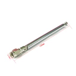 Replacement Telescopic Antenna SMA Male for Radio TV DIY 100mm/120mm/132mm/164mm/205mm/210mm NEW Radio Aerial