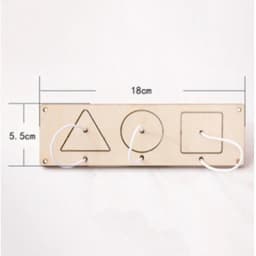 Montessori Busy Board Toys For Children Educational Games DIY Busy Board Parts Wooden Toys Sensory Board Games Puzzles For Kids