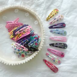Kids Headwear 20Pcs/Lot Cartoon Hairpin Cute Animal Water Dripping Flower Hair Clip Star Striped Barrette Girls Hair Accessories
