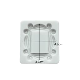 Photo Frame Mirror Silicone Mold Resin Tools Sugarcraft Cupcake Baking Mold Fondant Cake Decorating Tools