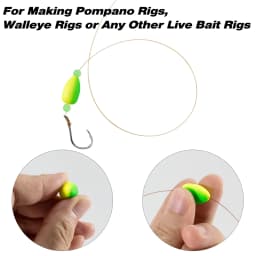 10/30pcs Fishing Foam Float Bobber Buoy Saltwater for Fly Fishing Pompano Bottom Rig Strike Indicator Trout Catfish Walleye Rig