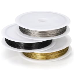 7-35 Meter/roll Stainless Steel Wire 0.3/0.45/0.5/0.6mm Tiger Tail Beading Cord Resistant Strong Line for Jewelry Making Finding