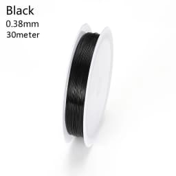 7-35 Meter/roll Stainless Steel Wire 0.3/0.45/0.5/0.6mm Tiger Tail Beading Cord Resistant Strong Line for Jewelry Making Finding