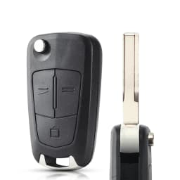 KEYYOU Replacement Flip Key Shell For Opel Astra H Corsa D Vectra C Zafira 2 3 Buttons Remote Car Key Blank Case Free shipping