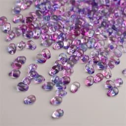 4x6mm Gradient Czech Lampwork Crystal Glass Bead Mini Water Drop Spacer Bead For Jewelry Making Diy Needlework Bracelet Hairpin