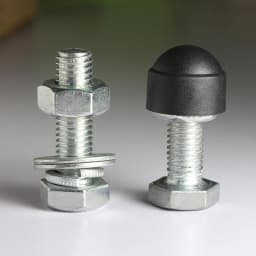 M3 M4 M5 M6 M8 M10 M12 M14 M16 M18 M20 M22 M24 Black White Dome Protection Cap Screw Covers Exposed Hexagon Plastic PE Nut Bolt