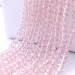2 3 4 6 8mm Czech Clear Glass Beads 45 Colors Flat Faceted Crystal Loose Spacer Beads for Jewelry Making Bracelet Accessories