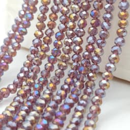 2 3 4 6 8mm Czech Clear Glass Beads 45 Colors Flat Faceted Crystal Loose Spacer Beads for Jewelry Making Bracelet Accessories
