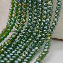 2 3 4 6 8mm Czech Clear Glass Beads 45 Colors Flat Faceted Crystal Loose Spacer Beads for Jewelry Making Bracelet Accessories