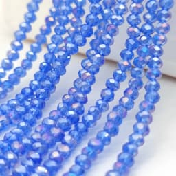 2 3 4 6 8mm Czech Clear Glass Beads 45 Colors Flat Faceted Crystal Loose Spacer Beads for Jewelry Making Bracelet Accessories