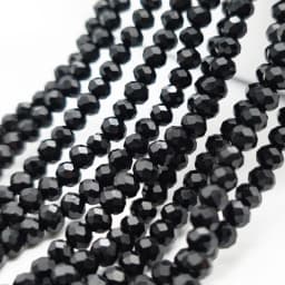 2 3 4 6 8mm Czech Clear Glass Beads 45 Colors Flat Faceted Crystal Loose Spacer Beads for Jewelry Making Bracelet Accessories
