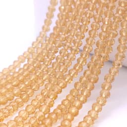 2 3 4 6 8mm Czech Clear Glass Beads 45 Colors Flat Faceted Crystal Loose Spacer Beads for Jewelry Making Bracelet Accessories
