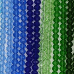 2 3 4 6 8mm Czech Clear Glass Beads 45 Colors Flat Faceted Crystal Loose Spacer Beads for Jewelry Making Bracelet Accessories
