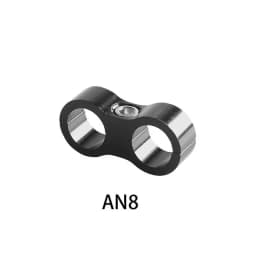 AN4 AN6 AN8 AN10 Fittings Anodized Line automotive Clamps Rubber Hose Clamp Line Oil Fuel Water Lupo Separator Kit Pipe Clamps