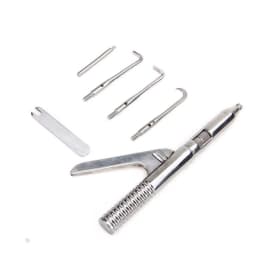 Dental Automatic/ Manual Teeth Crown Remover Adjustable 4 Shifts Crown Remover Stainless Steel Lab Teeth Restoration Tool