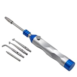 Dental Automatic/ Manual Teeth Crown Remover Adjustable 4 Shifts Crown Remover Stainless Steel Lab Teeth Restoration Tool