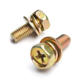 4pcs Scooter ATV DIRT BIKE Battery Terminal Nut & Bolt Kit M5x10mm Universal Suitable for All Common 4 and 5Ah Batteries