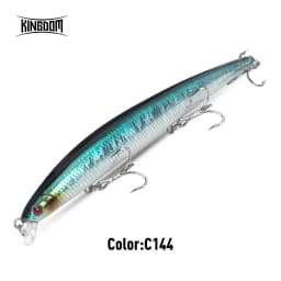 Kingdom Long Casting Fishing Lure 14.5g 19g 29g Floating Slow Sinking Minnow Wobbler Artificial Hard Bait Jerkbaits Seabass Pike