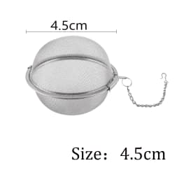 5pcs~1pcs Stainless Steel Spice Tea Ball Tea Infuser Sphere Locking Strainer Mesh Infuser Tea Filter Strainers Kitchen Tools