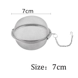 5pcs~1pcs Stainless Steel Spice Tea Ball Tea Infuser Sphere Locking Strainer Mesh Infuser Tea Filter Strainers Kitchen Tools