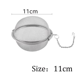 5pcs~1pcs Stainless Steel Spice Tea Ball Tea Infuser Sphere Locking Strainer Mesh Infuser Tea Filter Strainers Kitchen Tools