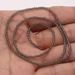 1PC Natural Spinel Beads 2-3mm Faceted Loose Beads Natural Stone Spacer Beads for DIY Bracelet Necklace Jewelry Making Accessory