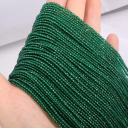 1PC Natural Spinel Beads 2-3mm Faceted Loose Beads Natural Stone Spacer Beads for DIY Bracelet Necklace Jewelry Making Accessory
