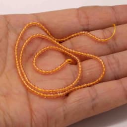 1PC Natural Spinel Beads 2-3mm Faceted Loose Beads Natural Stone Spacer Beads for DIY Bracelet Necklace Jewelry Making Accessory