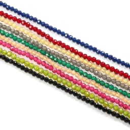 1PC Natural Spinel Beads 2-3mm Faceted Loose Beads Natural Stone Spacer Beads for DIY Bracelet Necklace Jewelry Making Accessory
