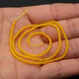 1PC Natural Spinel Beads 2-3mm Faceted Loose Beads Natural Stone Spacer Beads for DIY Bracelet Necklace Jewelry Making Accessory