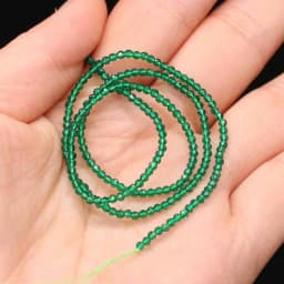 1PC Natural Spinel Beads 2-3mm Faceted Loose Beads Natural Stone Spacer Beads for DIY Bracelet Necklace Jewelry Making Accessory