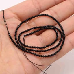 1PC Natural Spinel Beads 2-3mm Faceted Loose Beads Natural Stone Spacer Beads for DIY Bracelet Necklace Jewelry Making Accessory
