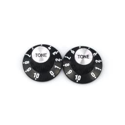 2/4pcs Aluminum Guitar Tone and Volume Speed Control Knobs Silver Silver Top Hat Bell For GB LP SG Electric Guitar
