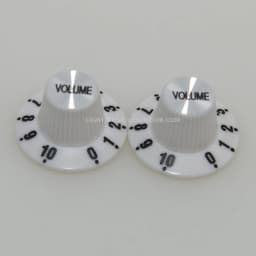 2/4pcs Aluminum Guitar Tone and Volume Speed Control Knobs Silver Silver Top Hat Bell For GB LP SG Electric Guitar