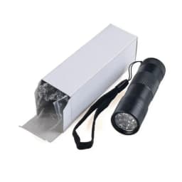 12 LED UV Flashlight Protective Glasses UV Dye Tool Set Car Air Conditioning A/C System Leak Test Detector Kit