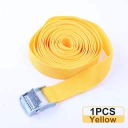 2M Buckle Tie-Down Belt Cargo Straps With Metal Buckle Tow Rope Strong Ratchet Belt For Luggage Bag Motorcycle Car Accessories