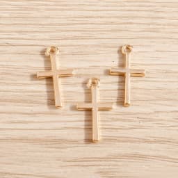 80pcs 10*18mm Small Cross Charms Pendants DIY Jewelry Findings Making Religion Charms for Earrings Necklaces Handmade Craft