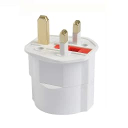 Multifunctional EU Euro European to UK Plugs Adapter Power Converter Plugs 2 Pin Socket Travel 250V 13A Fused Universal Adaptor