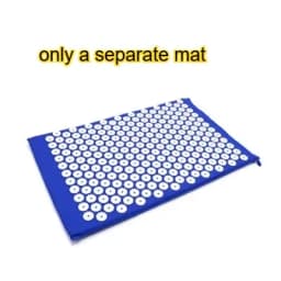 Acupressure Mat Massage Mat Pillow Set Applicator for Neck Foot Yoga Mat with Needle Back Cushion