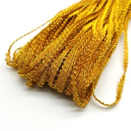 5 yards 6mm Gold Silver Line Wave Lace Ribbon Stage Performance Dress Costume Handmade Trims Wedding Party Accessories #Ro