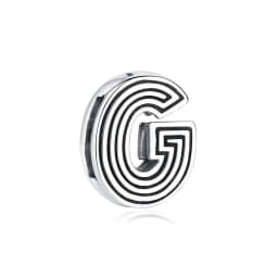 Original 925 Sterling Silver Charms Flat Clip Heart Butterfly Letters Chains Beads Fit Brand Bracelets Diy Jewelry For Women