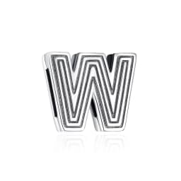 Original 925 Sterling Silver Charms Flat Clip Heart Butterfly Letters Chains Beads Fit Brand Bracelets Diy Jewelry For Women